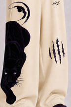 SILENT PANTHER TROUSER - CREAM | UNISEX