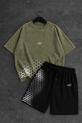 PRISM GRAPHIC SHORTS CO-ORD SET