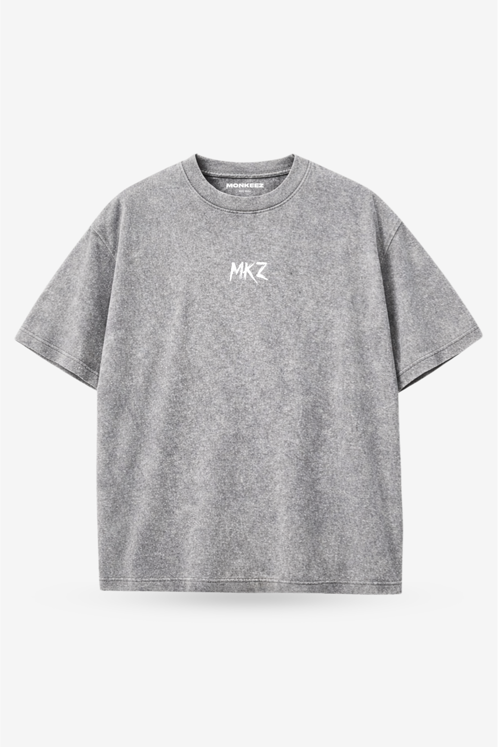 Acid Wash Midnight Arctic Oversized Tee - Hyder Grey - Unisex