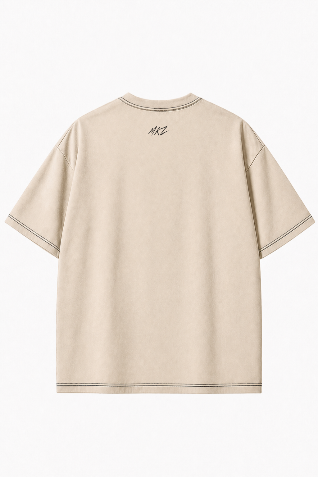 Signature Panel Tee - Cream - Unisex
