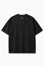 Signature Panel Tee - Black - Unisex - BOGO (Minor Fault)