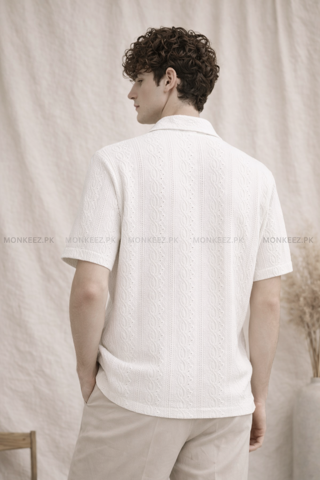 COMBO OF 3 JOHNY COLLAR KNITTED EMBOSED POLO (JP#2)