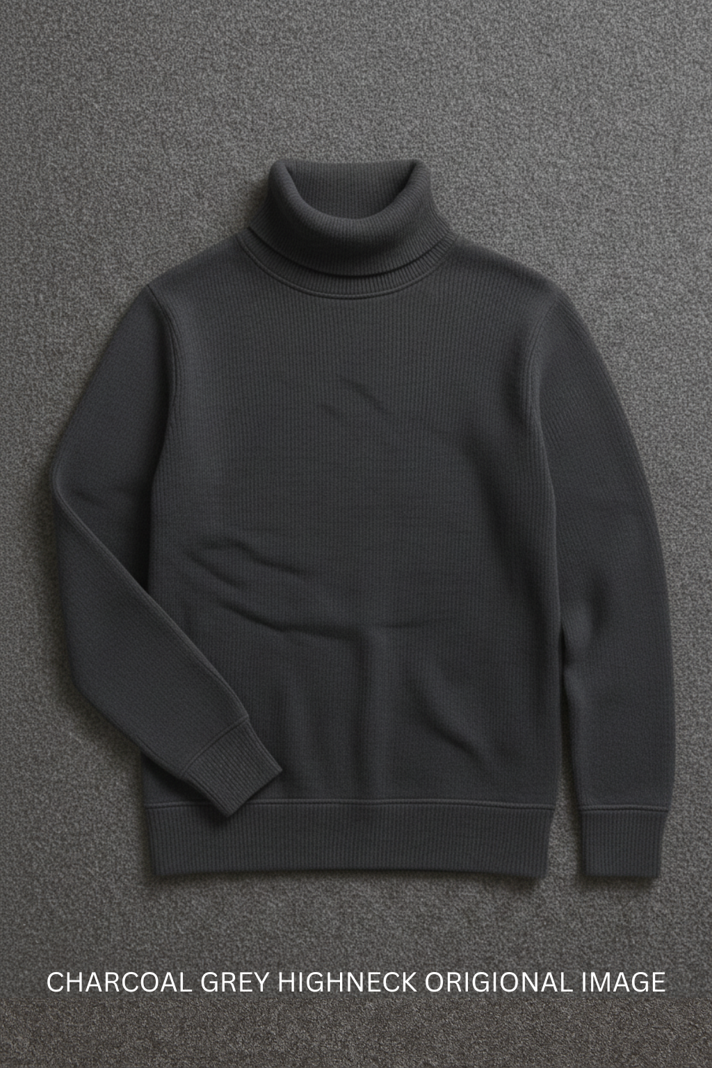 PACK OF 3 NAVY BLUE , CHARCOAL & MAROON RIBBED & BOTTOM HIGHNECK