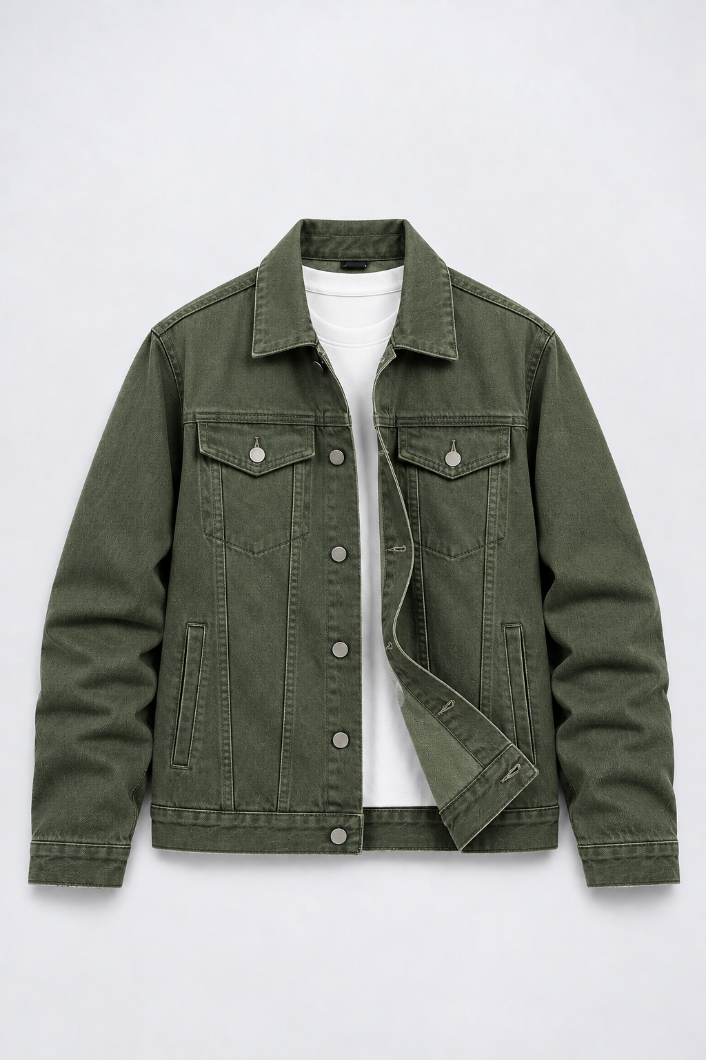 COMBO OF 2 | DENIM JACKETS | BLACK & OLIVE | UNISEX