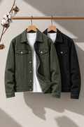 COMBO OF 2 | DENIM JACKETS | BLACK & OLIVE | UNISEX