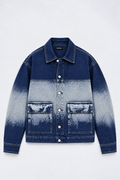 MIDNIGHT REBEL FADED DENIM JACKET | MID BLUE | UNISEX