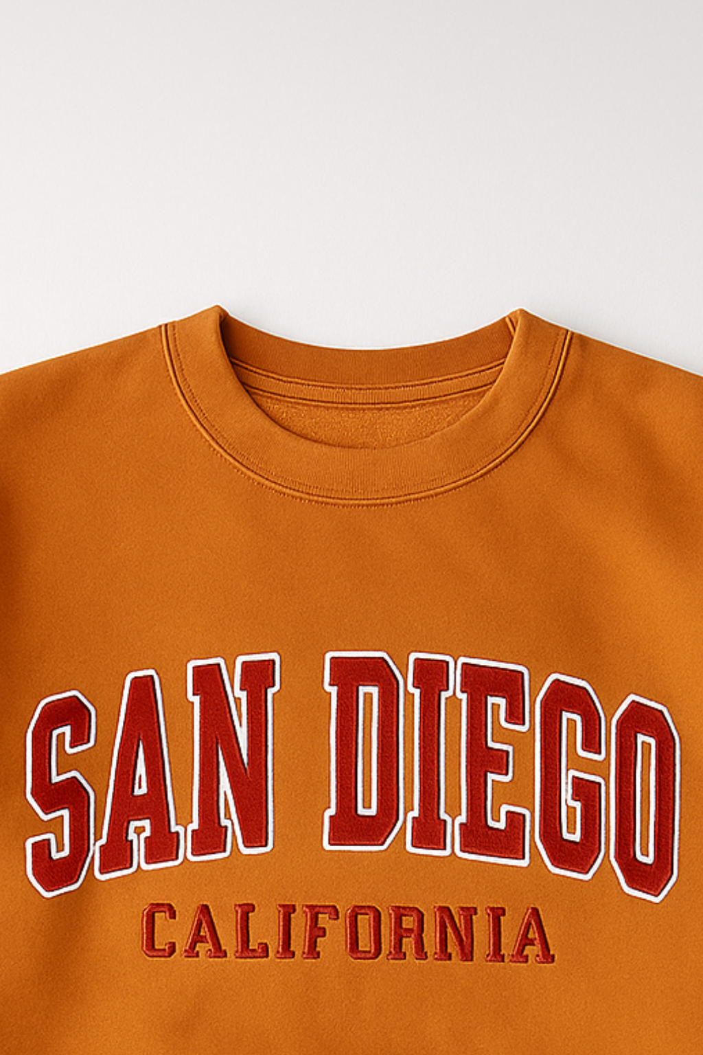 SAN DIEGO GRAPHIC SWEATSHIRT - SAFRON (SS#01)