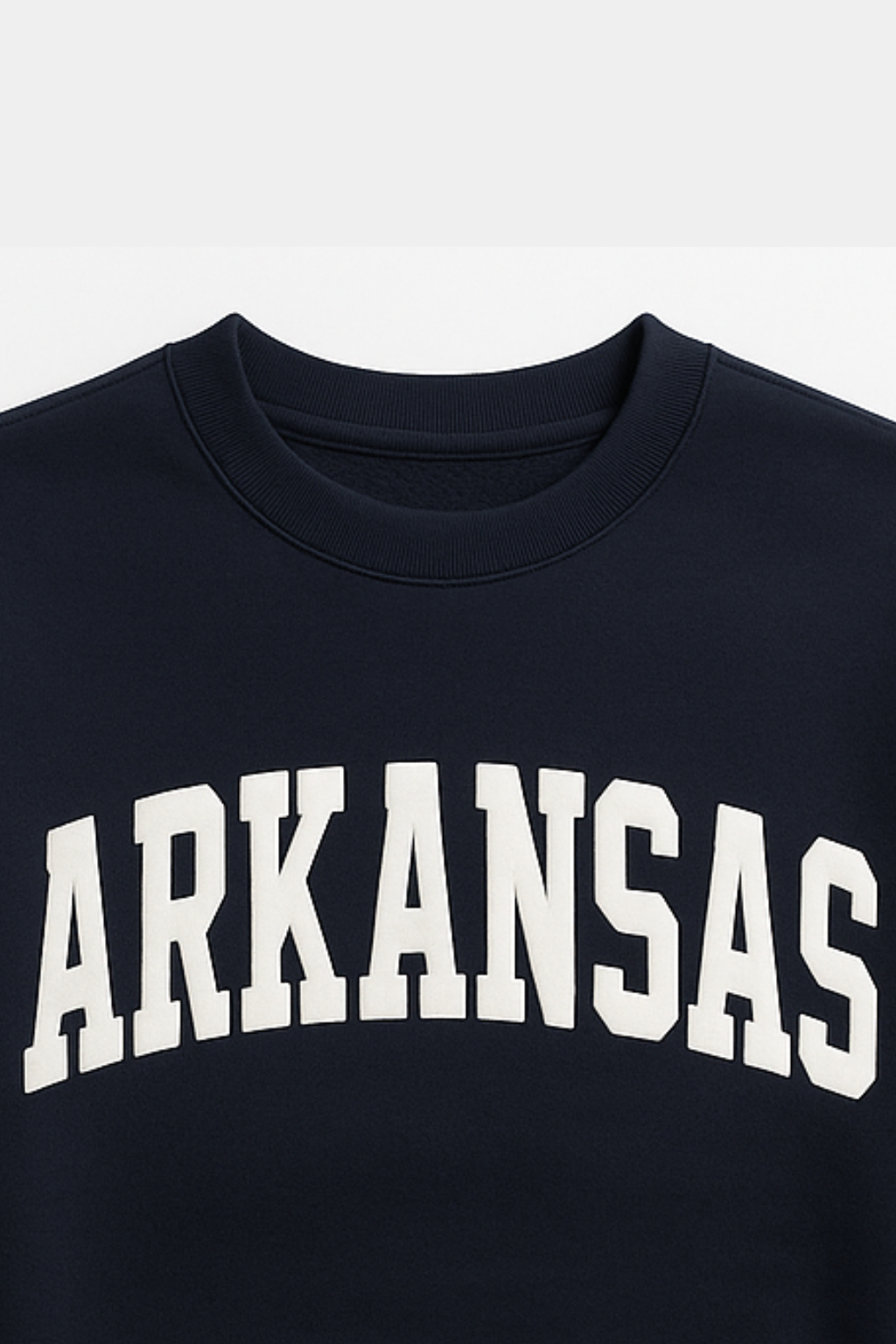 ARKANSAS GRAPHIC EMBROIDERED SWEATSHIRT - MONO STRIPE BLUE (SS#01)