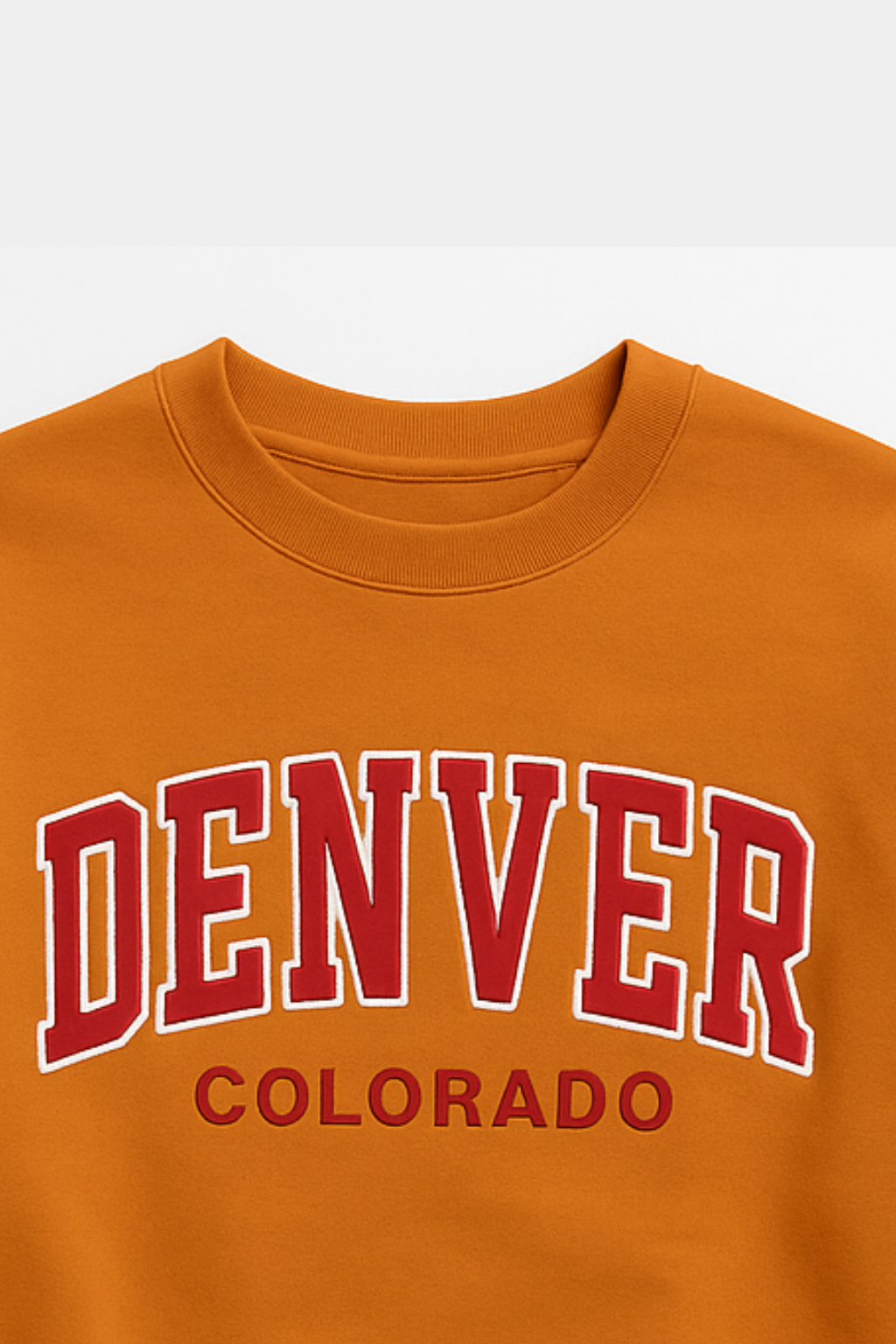 DENVER GRAPHIC SWEATSHIRT - SAFRON (SS#01)