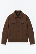 KOREAN MINIMALIST JACKET | BROWN | UNISEX | MINOR