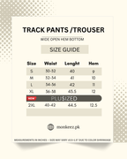 Combo Of 2 - Parallel Stripe Wide Track Pants - UNISEX