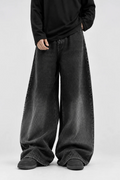 WASHED BAGGY DENIM | BLACK | UNISEX