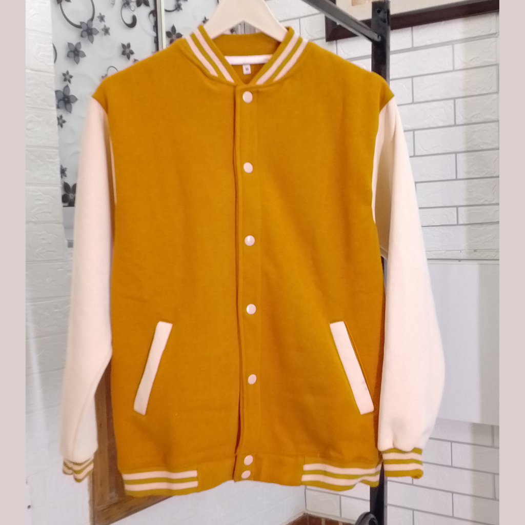 Mustard Varsity Jacket