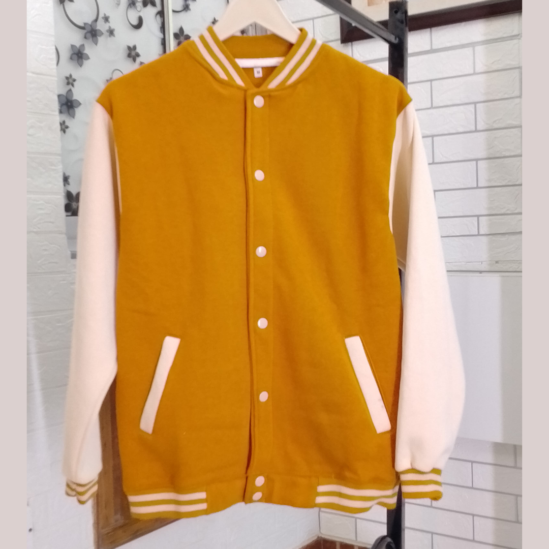 Mustard Varsity Jacket