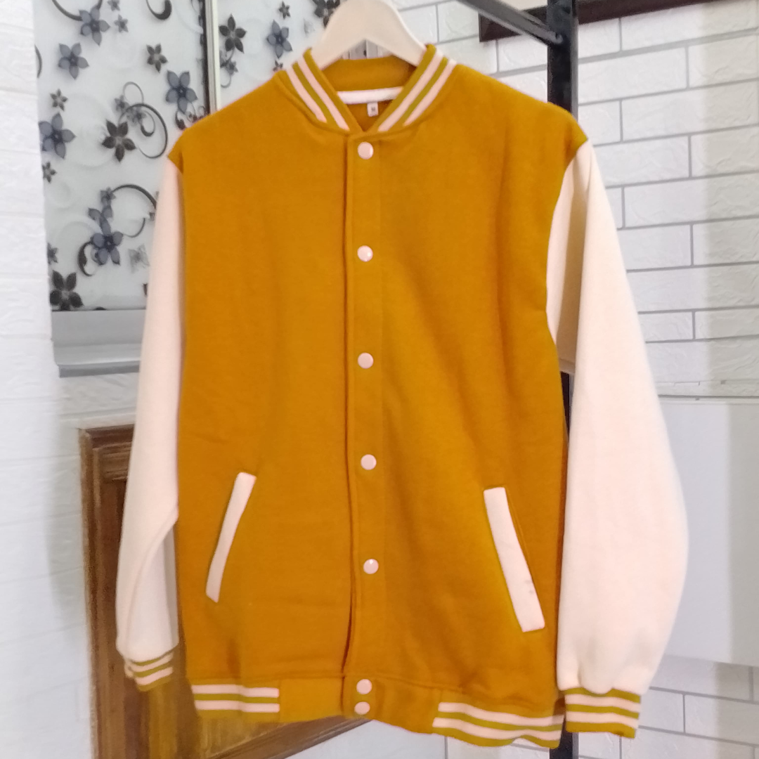 Mustard Varsity Jacket