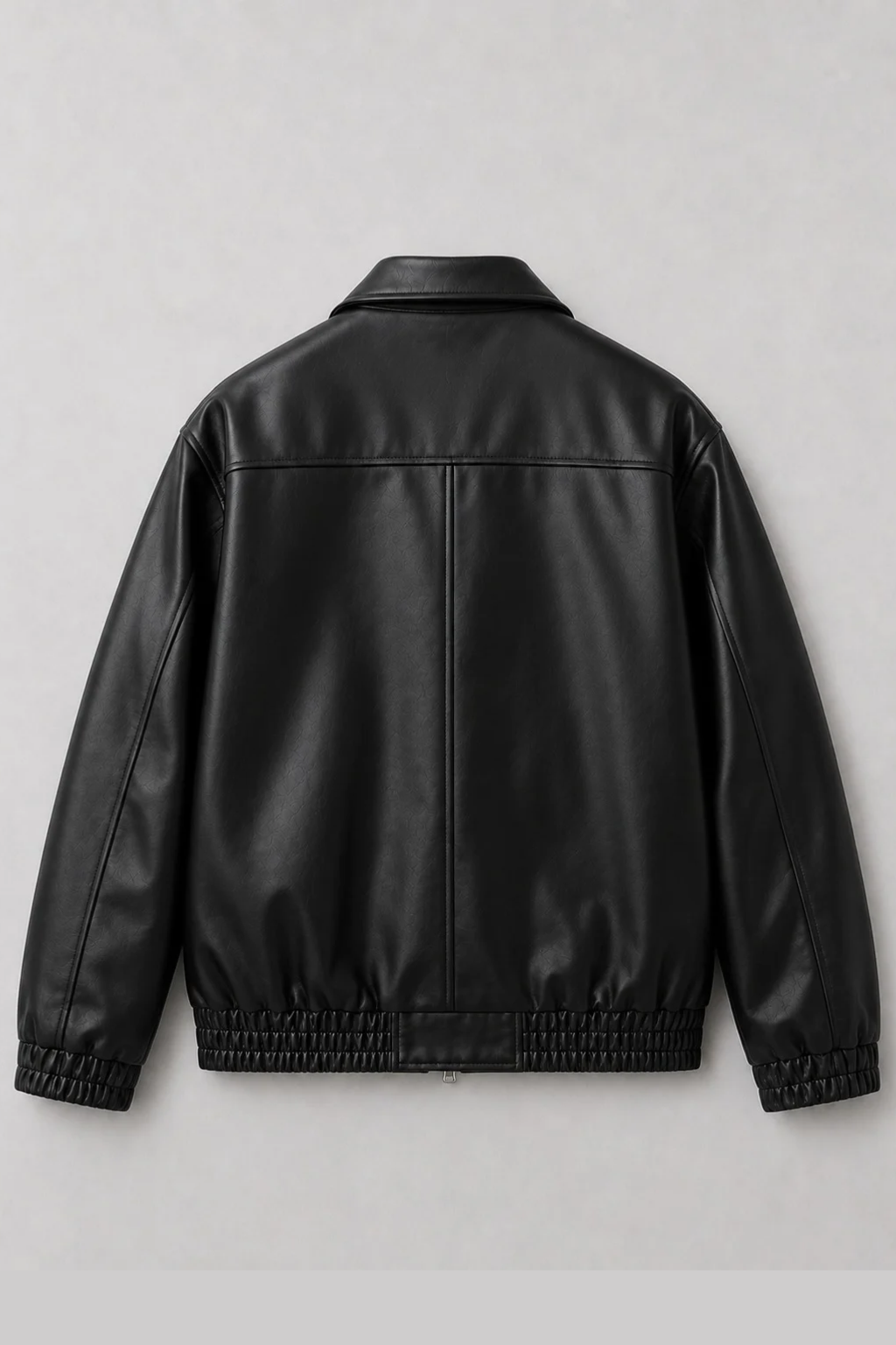NOIR LUXE FAUX LEATHER JACKET | UNISEX | LAST