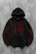 CHECK VOID | GRAPHIC PULLOVER HOODIE | BLACK | UNISEX