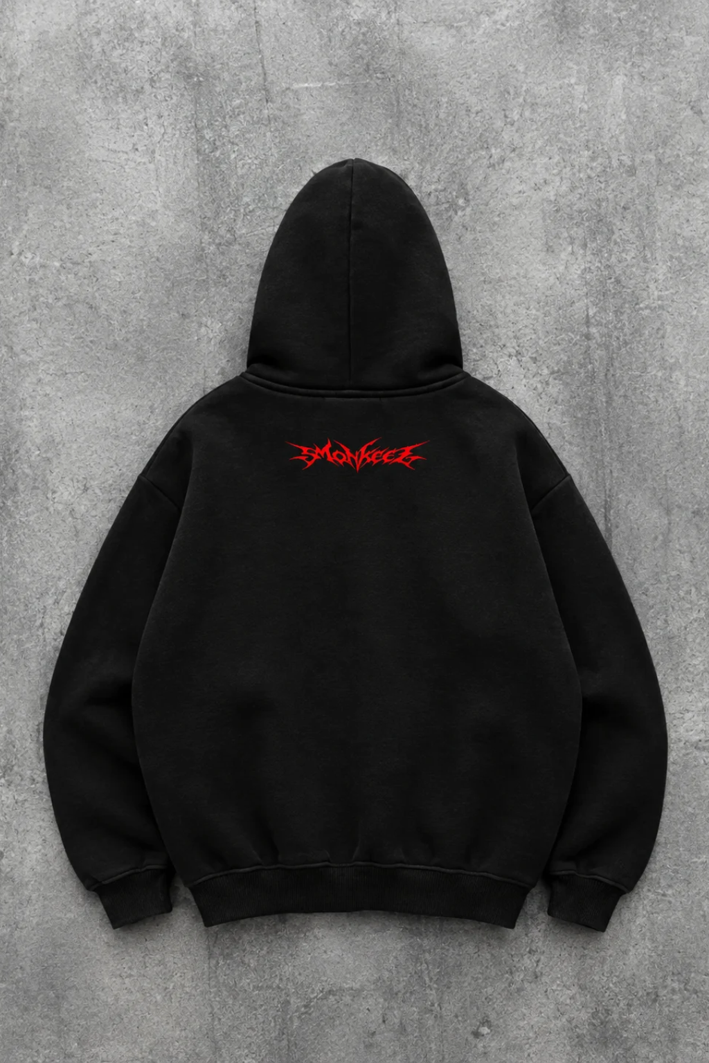 CHECK VOID | GRAPHIC PULLOVER HOODIE | BLACK | UNISEX