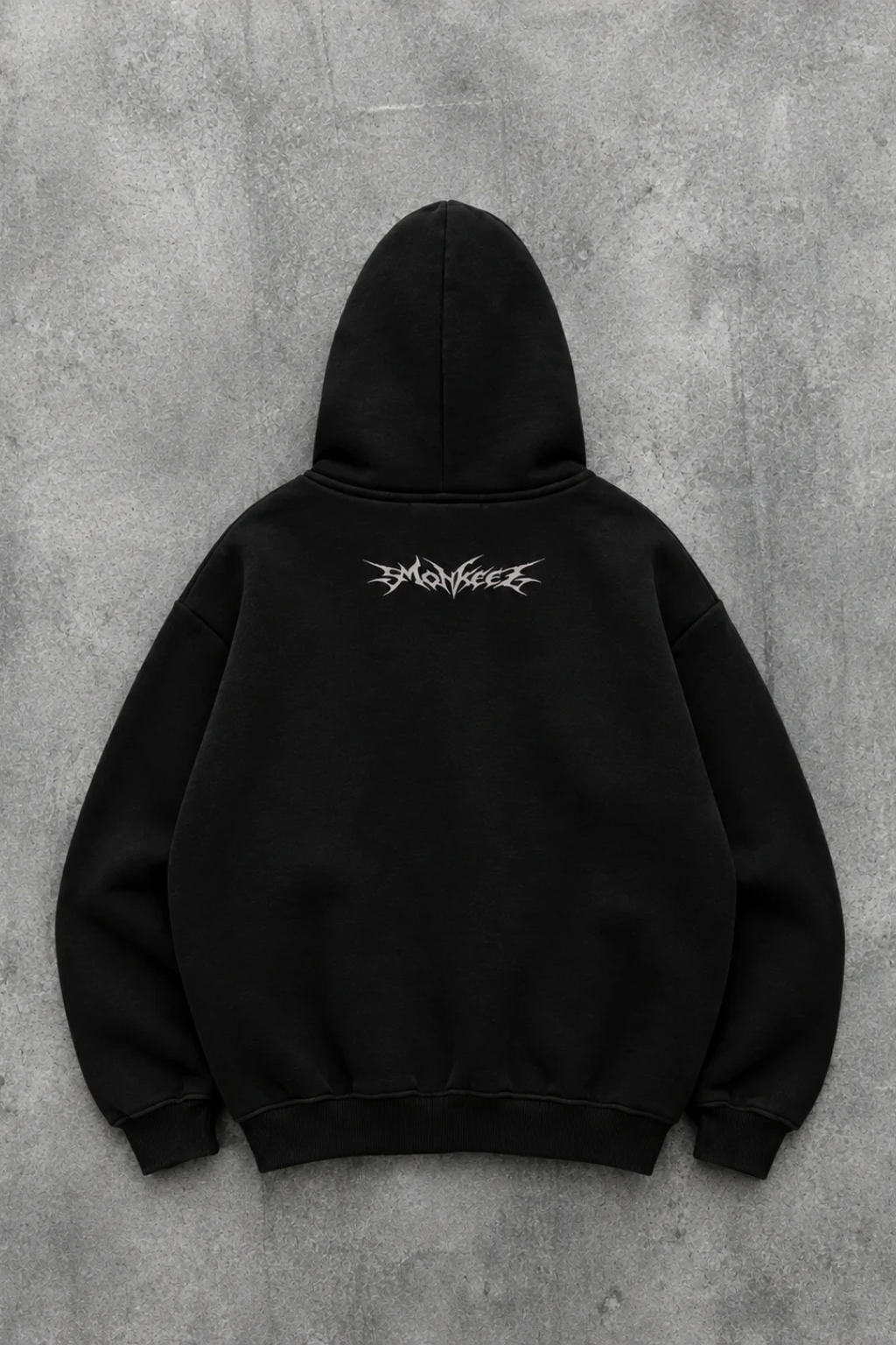 CHAIN REIGN | GRAPHIC PULLOVER HOODIE | BLACK | UNISEX