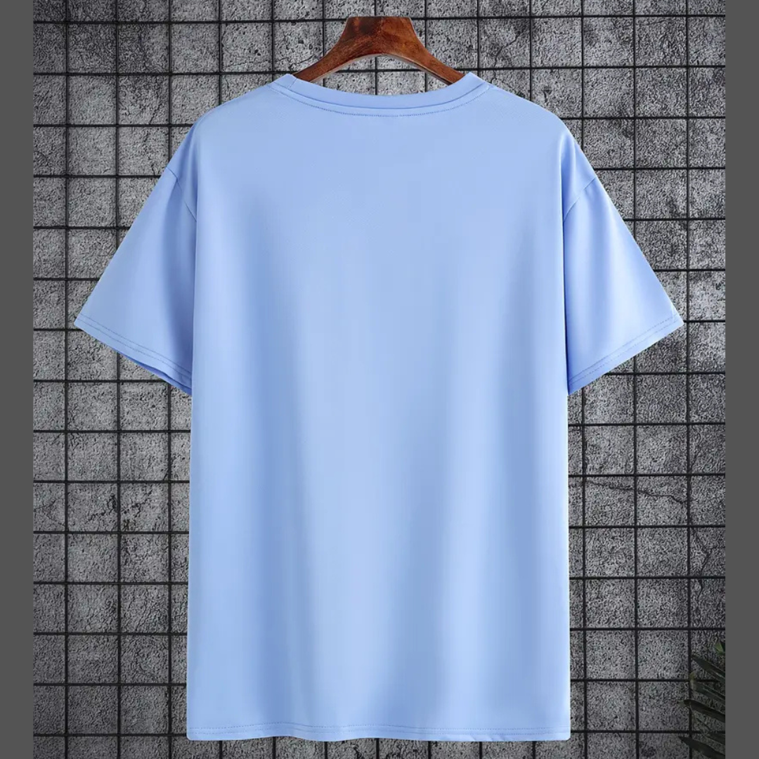 Plain Sky Blue RoundNeck Tshirt - Unisex