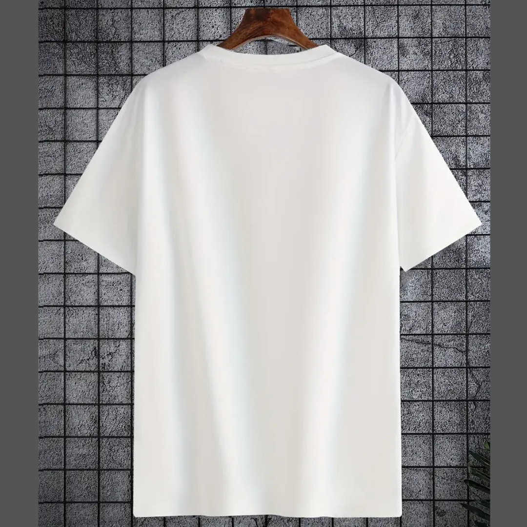 Plain White RoundNeck Tshirt - Unisex