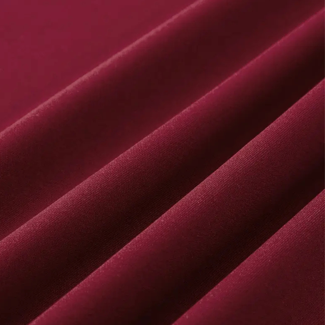 Plain Maroon RoundNeck Tshirt - Unisex