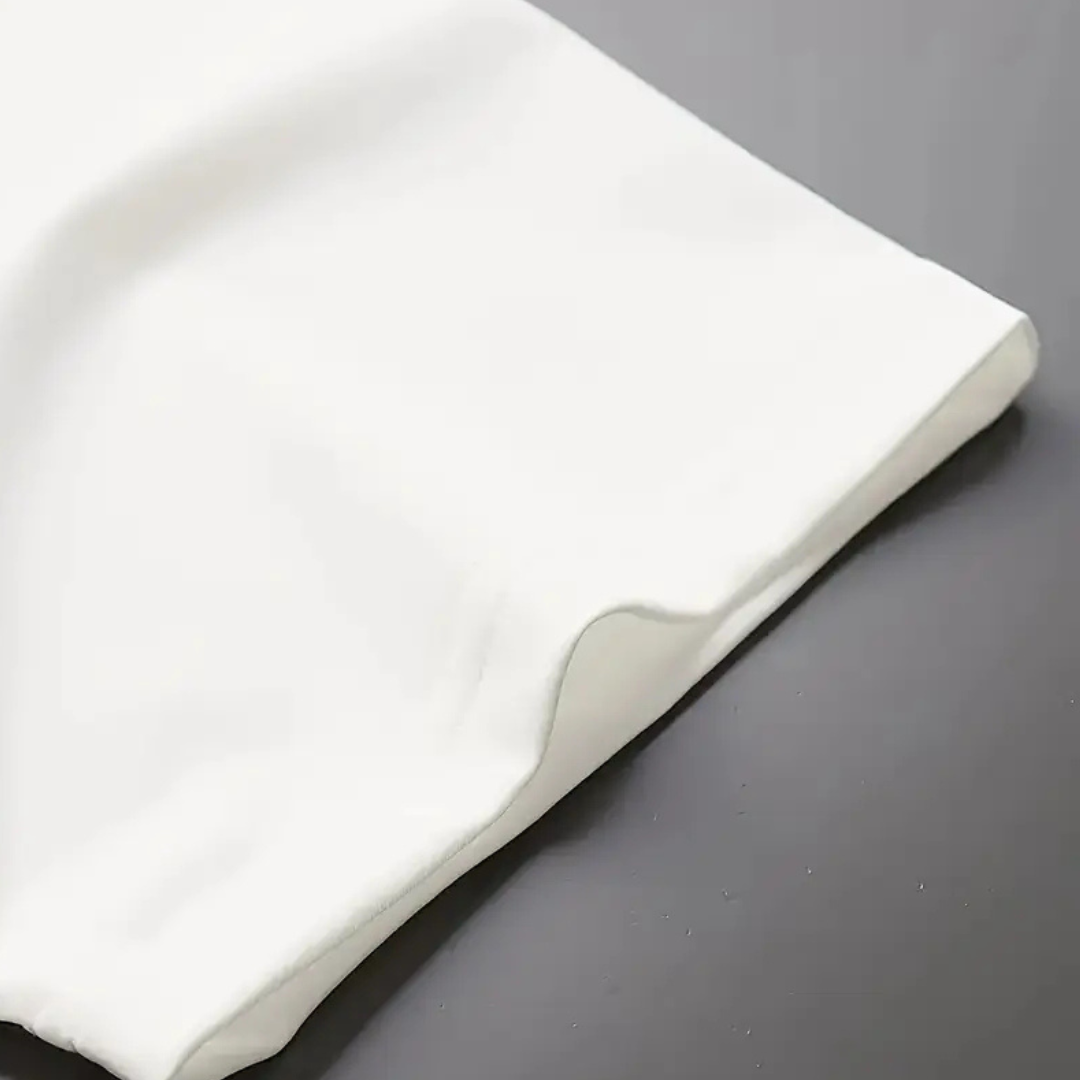 Plain White RoundNeck Tshirt - Unisex