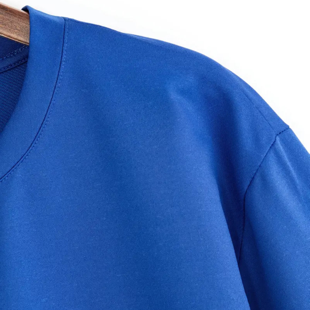 Plain Royal Blue RoundNeck Tshirt - Unisex