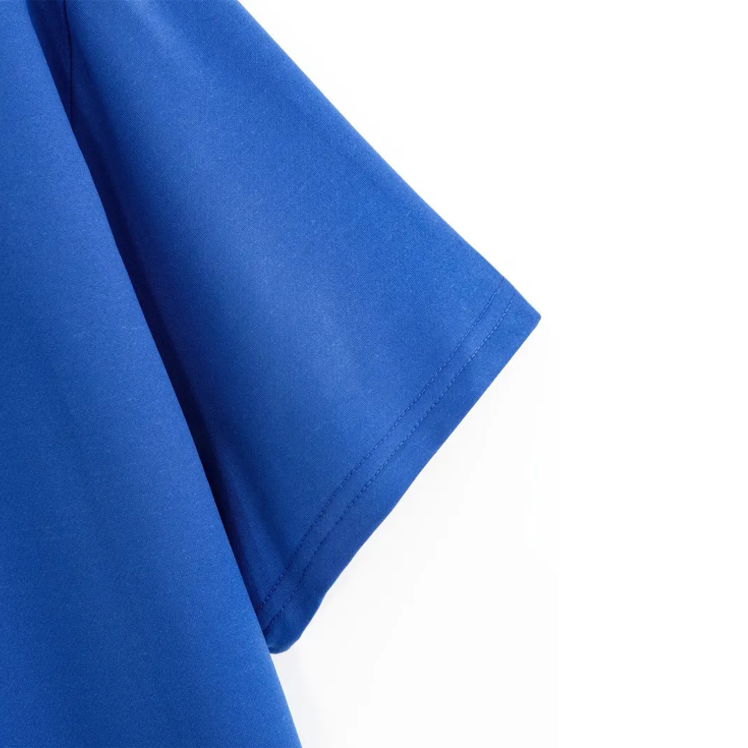 Plain Royal Blue RoundNeck Tshirt - Unisex