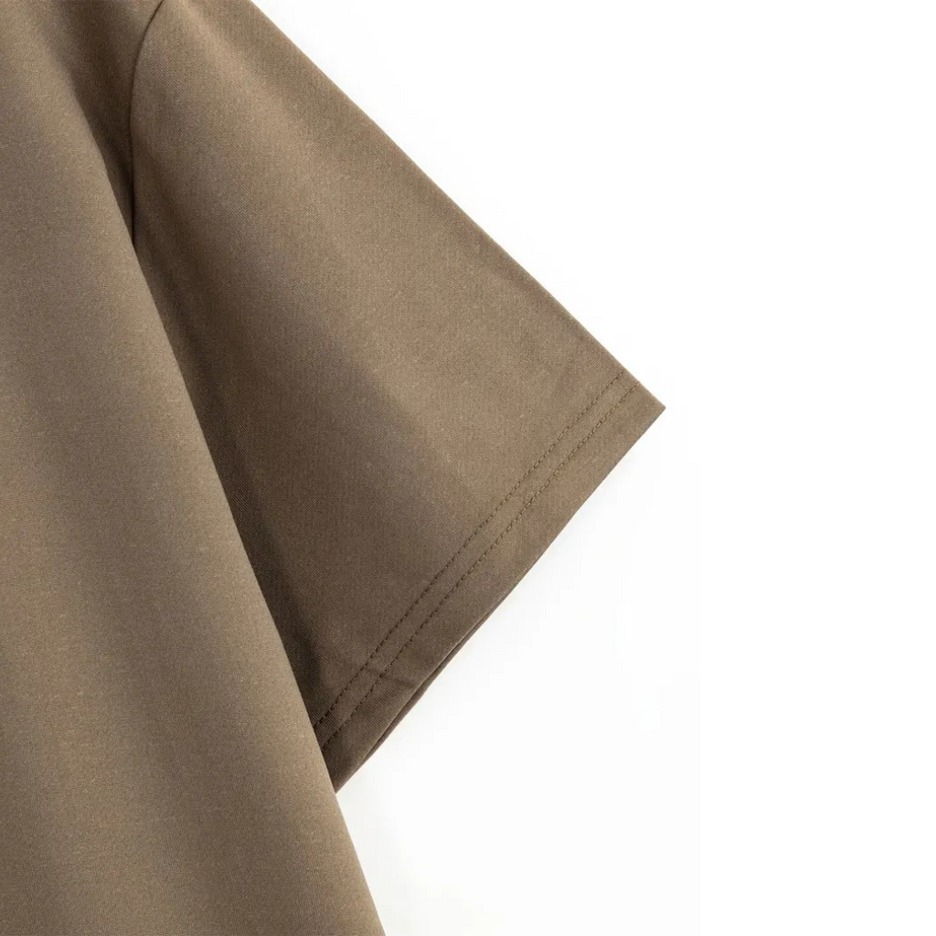Plain Brown RoundNeck Tshirt - Unisex