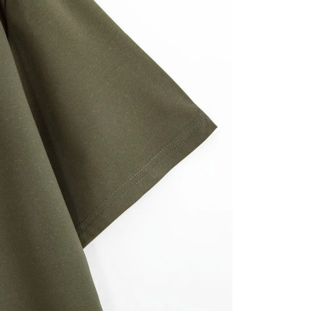 Plain Commando Green RoundNeck Tshirt - Unisex