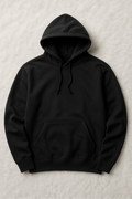 BLACK CLASSIC PULLOVER HOODIE