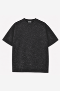 Acid Wash Oversized Tee - Smoky Black - Unisex