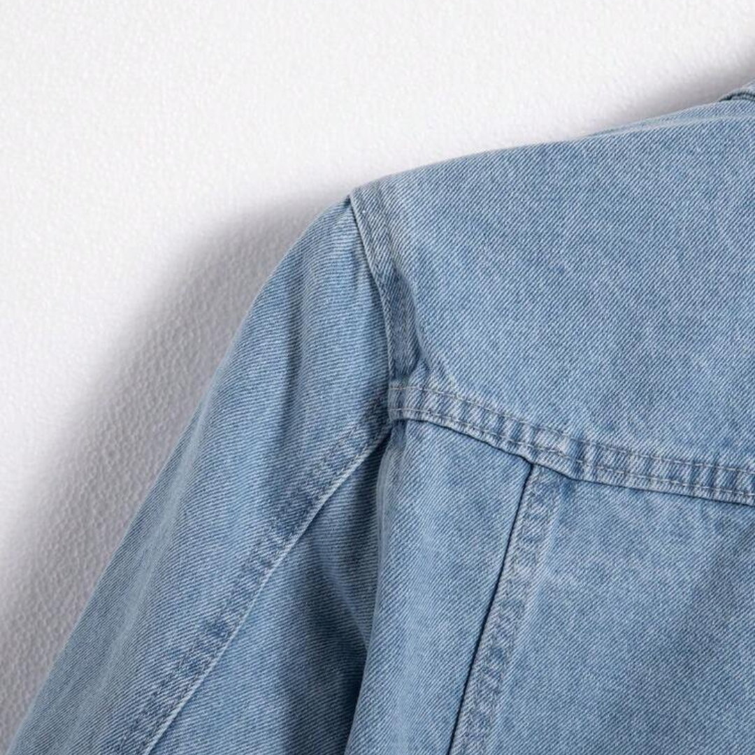 LIGHT BLUE DENIM JACKET - UNISEX