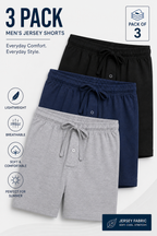 Combo Of 3 OffDuty Basic Comfort Shorts