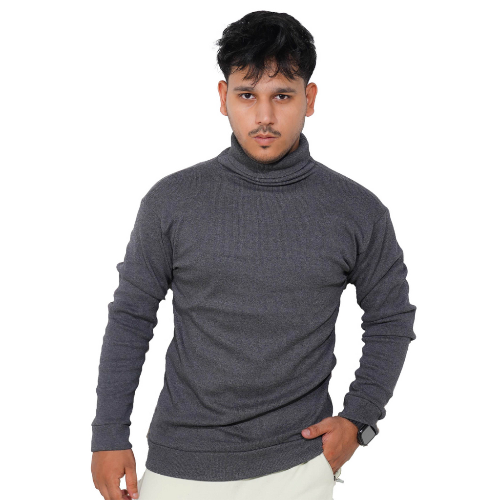 CHARCOAL HIGH NECK