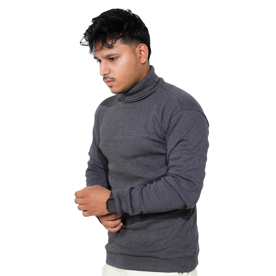 CHARCOAL HIGH NECK