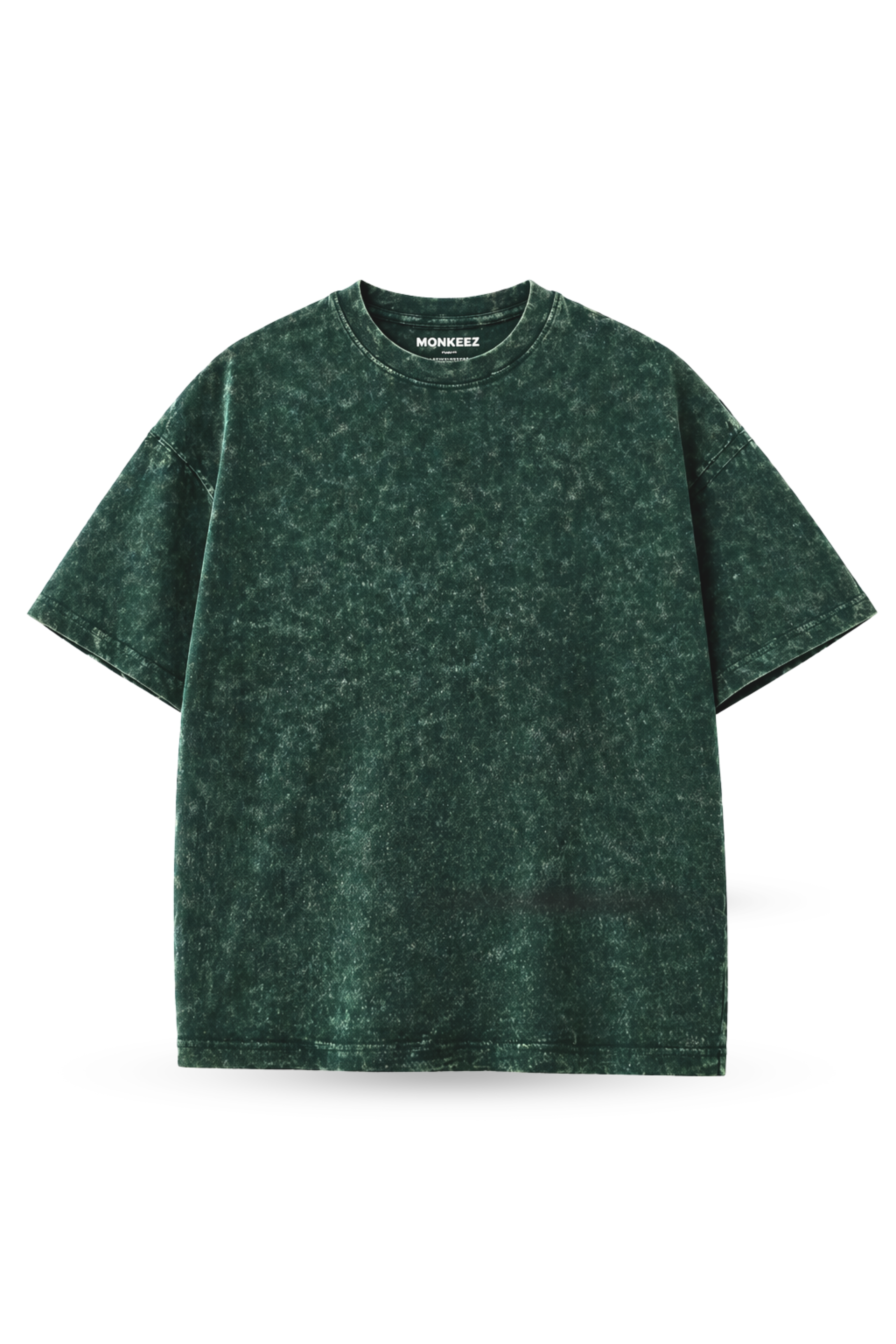 Acid Wash Oversized Tee - Pine Shadow - Unisex