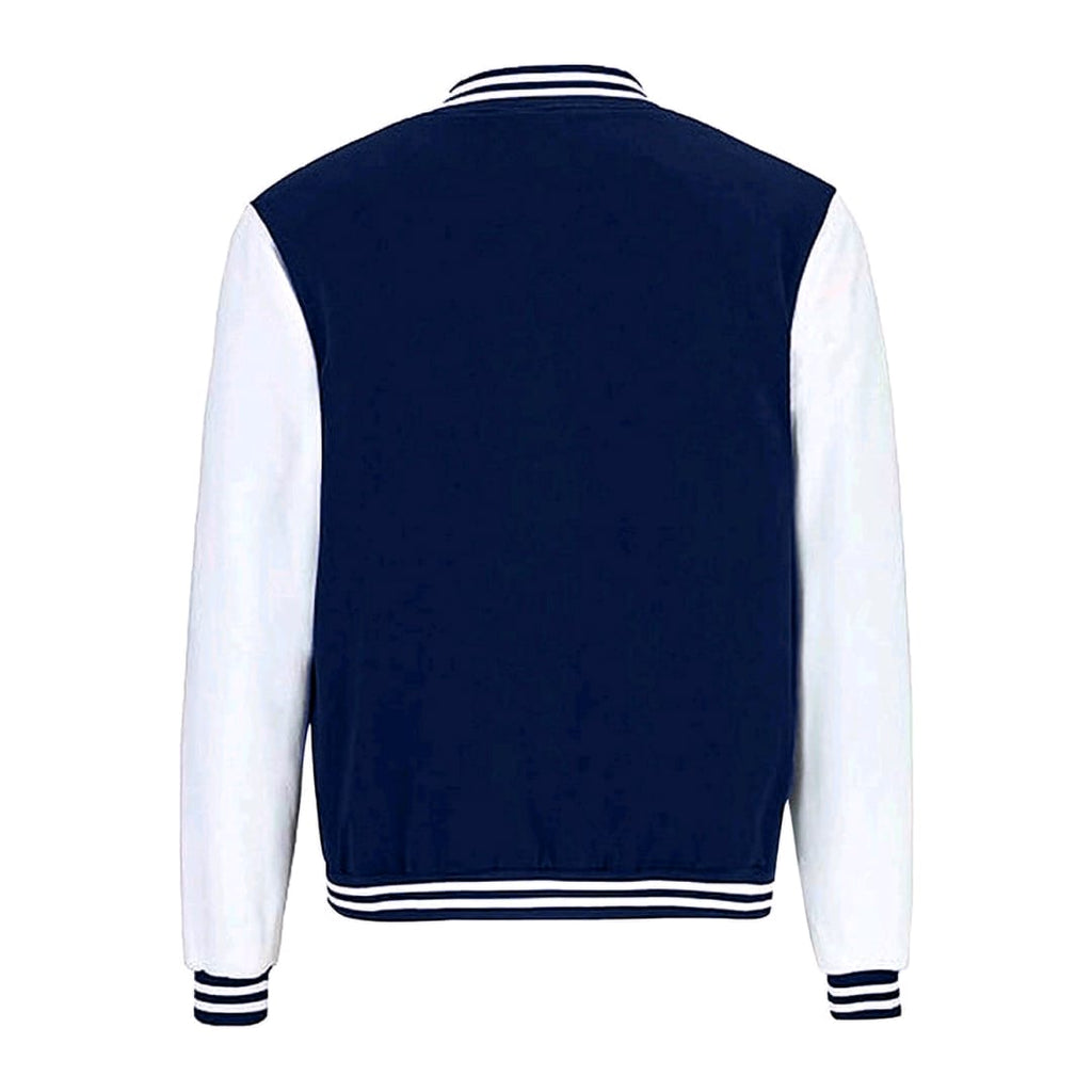 White Patch Varsity Jacket