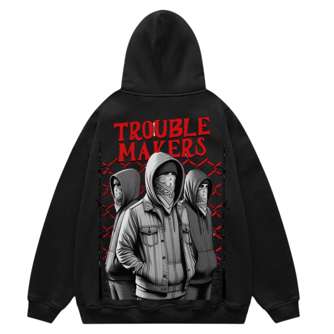 Trouble Makers Pullover Hoodie