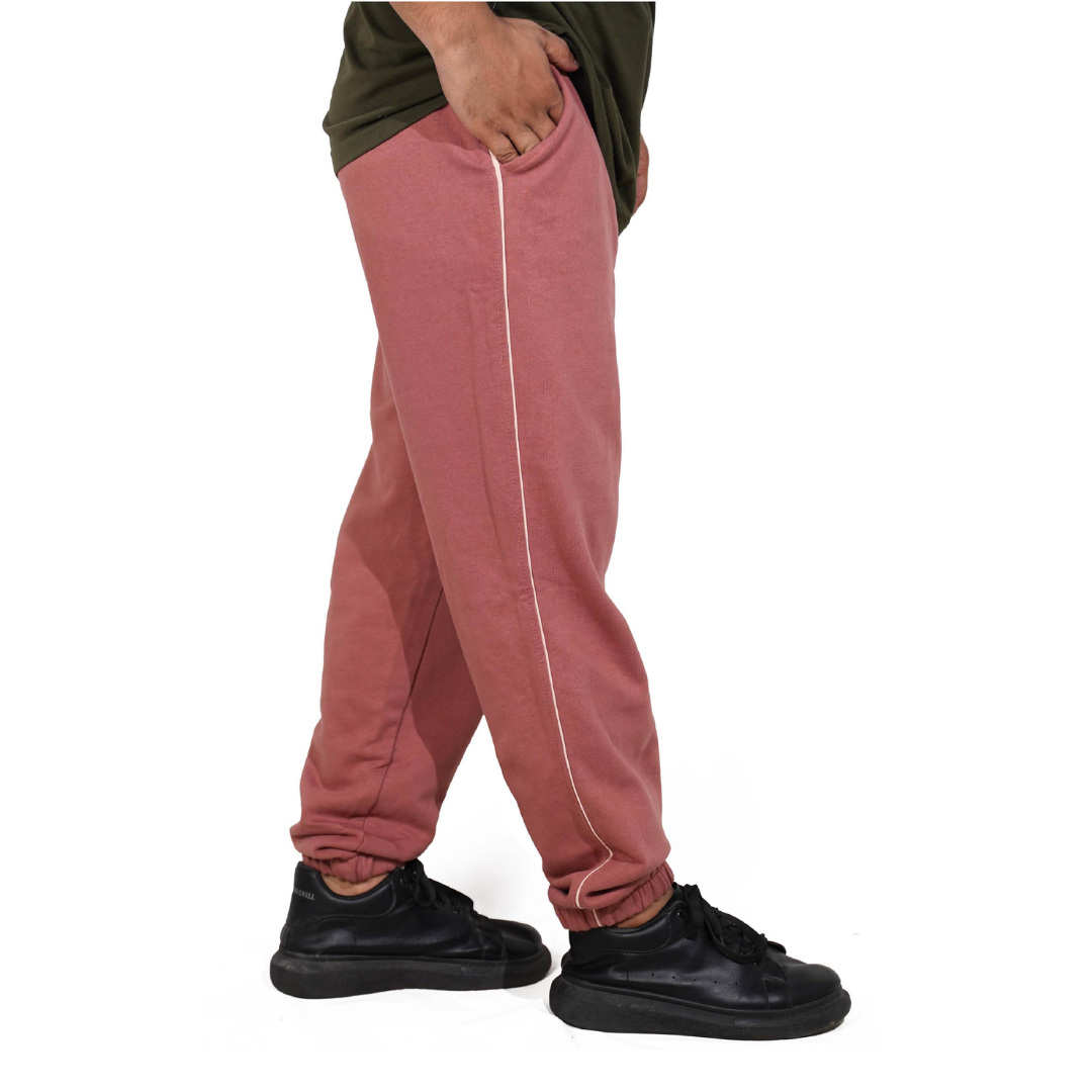 BLUSH PINK PLAIN SIDE LINING TROUSER