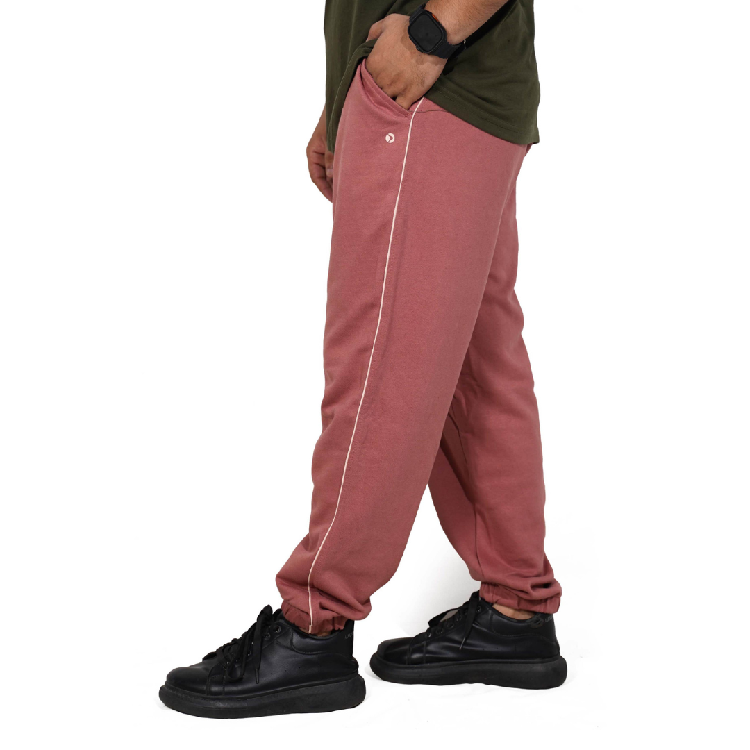 BLUSH PINK PLAIN SIDE LINING TROUSER