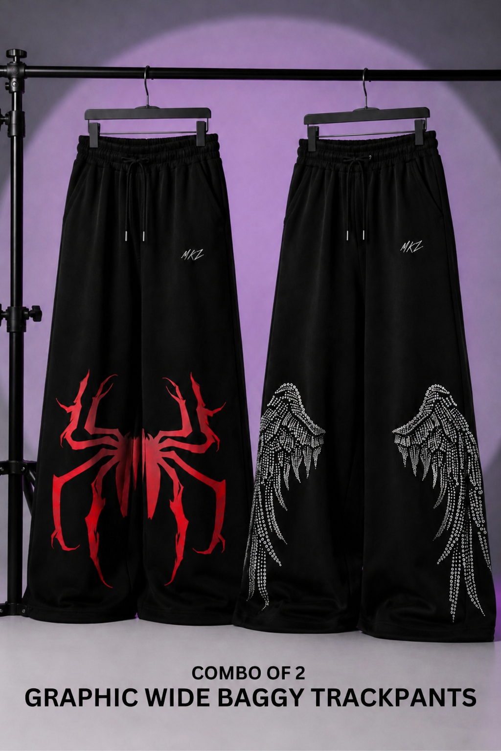 COMBO OF 2 REAPER X ANGLE WIDE TROUSER | UNISEX